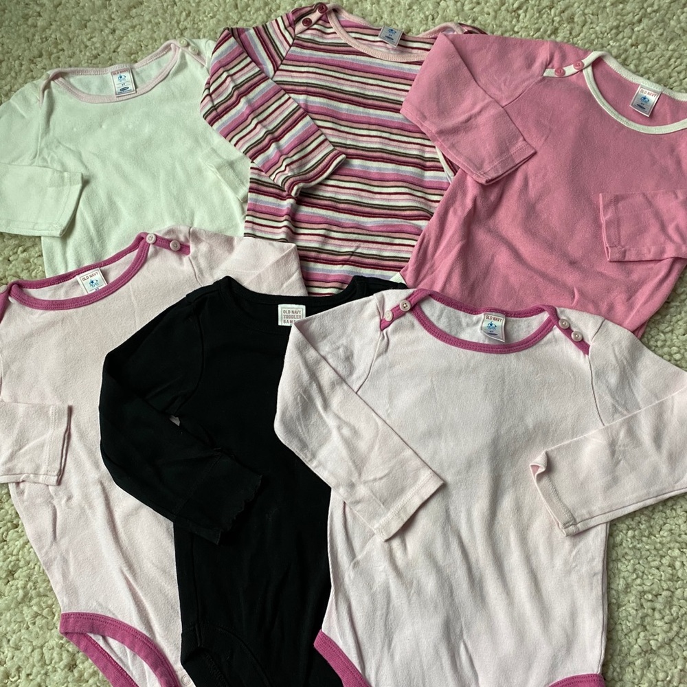 Bundle of 6 Old Navy Bodysuits